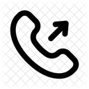 Saliente Llamada Llamadas Icono