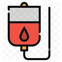 Bag Blood Transfusion Icon Icon