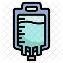 Saline Solution Intravenous Icon