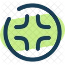Salir Del Circulo De Pantalla Completa Minimizar Reducir Icono