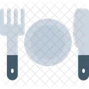 Couteau Assiette Fourchette Icon
