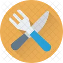 Salle A Manger Fourchette Couteau Icon