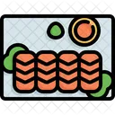 Salmon Sashimi Japan Icon