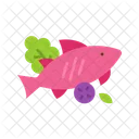 Salmon Food Fish Icon