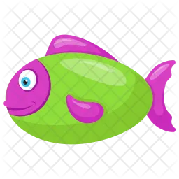 Salmon Fish  Icon