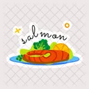 Salmon Grill  Icon