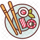 Salmon Sushi Fish Icon