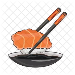 Salmon sushi  Icon