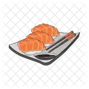 Salmon sushi  Icône