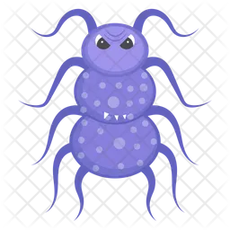 Salmonella Bacteria  Icon