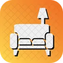 Muebles Hogar Sofa Icon