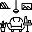 Aufenthaltsraum Ruheraum Warteraum Symbol
