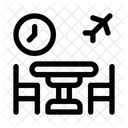 Lounge Warten Komfort Symbol