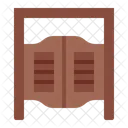 Saloon Door Door Furniture Symbol