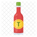 Ketchup Botellas Tomate Icono