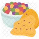 Salsa Fruit Diced Icône