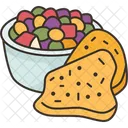 Salsa Fruit Diced Icône