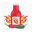 Salsa Picante Picante Icono