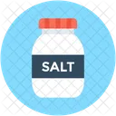Salt Bottle Container Icon