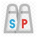 Salt And Papper Salt Shaker Salt Icon