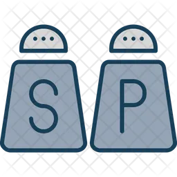 Salt and pepper  Icon