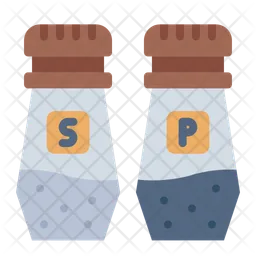 Salt and pepper  Icon