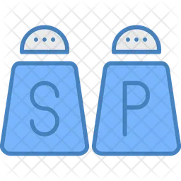 Salt And Pepper  Icon