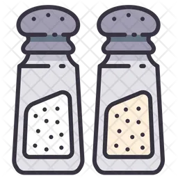 Salt and pepper  Icon