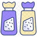 Salt And Pepper Pepper Salt Icon