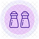 Salt Pepper Shaker Salt Pepper Icon