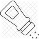 소금통 얇은선 아이콘 아이콘