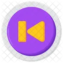 Saltar Atras Atras Multimedia Icono