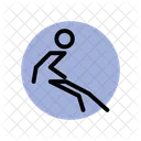 Salto em distância  Ícone