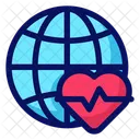 Salud global  Icono