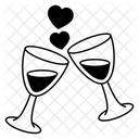 Bebida Fiesta Celebracion Icono