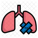 Salud pulmonar  Icono