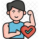 Sano Salud Fuerte Icon