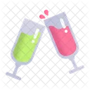 Saludos Bebidas Bebida Icono