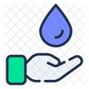 Ahorre el agua  Icono