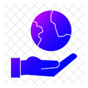 Estilo Solido En Color Degradado Icono