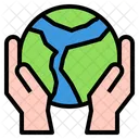 Mundo Ecologia Tierra Icono