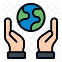 Salve A Terra Ícone