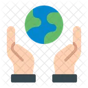 Salve A Terra Ícone