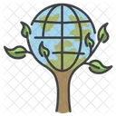 Salve O Planeta Ecologia Terra Icon