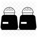 Salz und Papier  Symbol