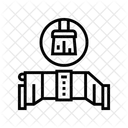 Salzerhaltung Salz Zelle Symbol