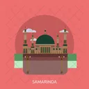 Samarinda Travel Monument Icon