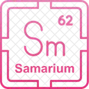 Samarium Preodic Table Preodic Elements Icon
