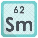 Samarium Periodic Table Chemists Icon