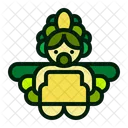 Karneval Charakter Avatar Symbol